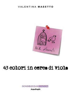 cover image of 43 colori in cerca di Viola